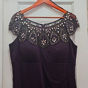 Xscape long evening dress size 16W